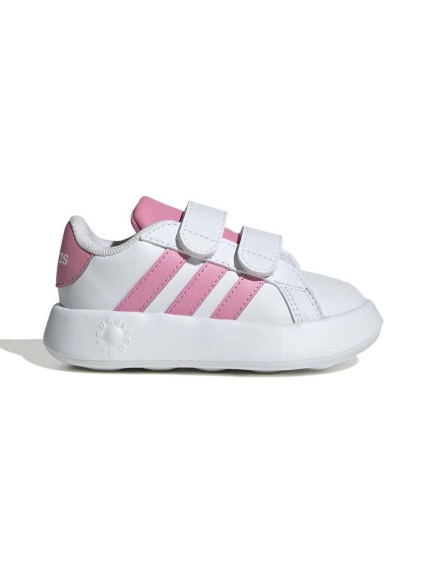 Adidas scarpe neonata grand court 2.0 bianco/rosa