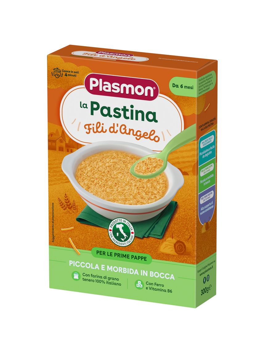 La pastina fili d'angelo 6m+ 300 gr - plasmon