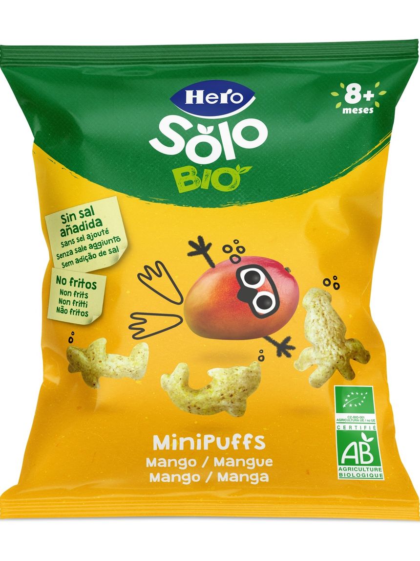 Minipuffs mango 18 gr - hero solo