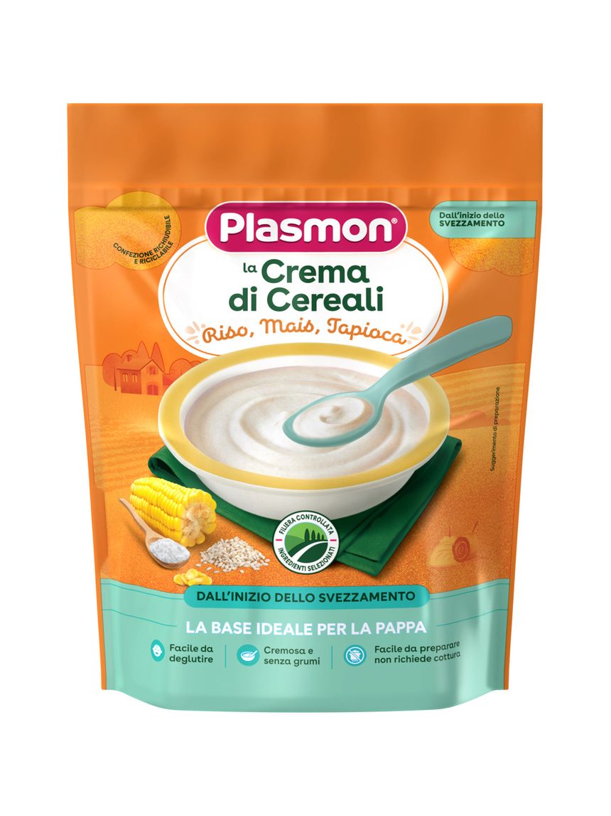 Crema di cereali riso mais tapioca 200 gr - plasmon