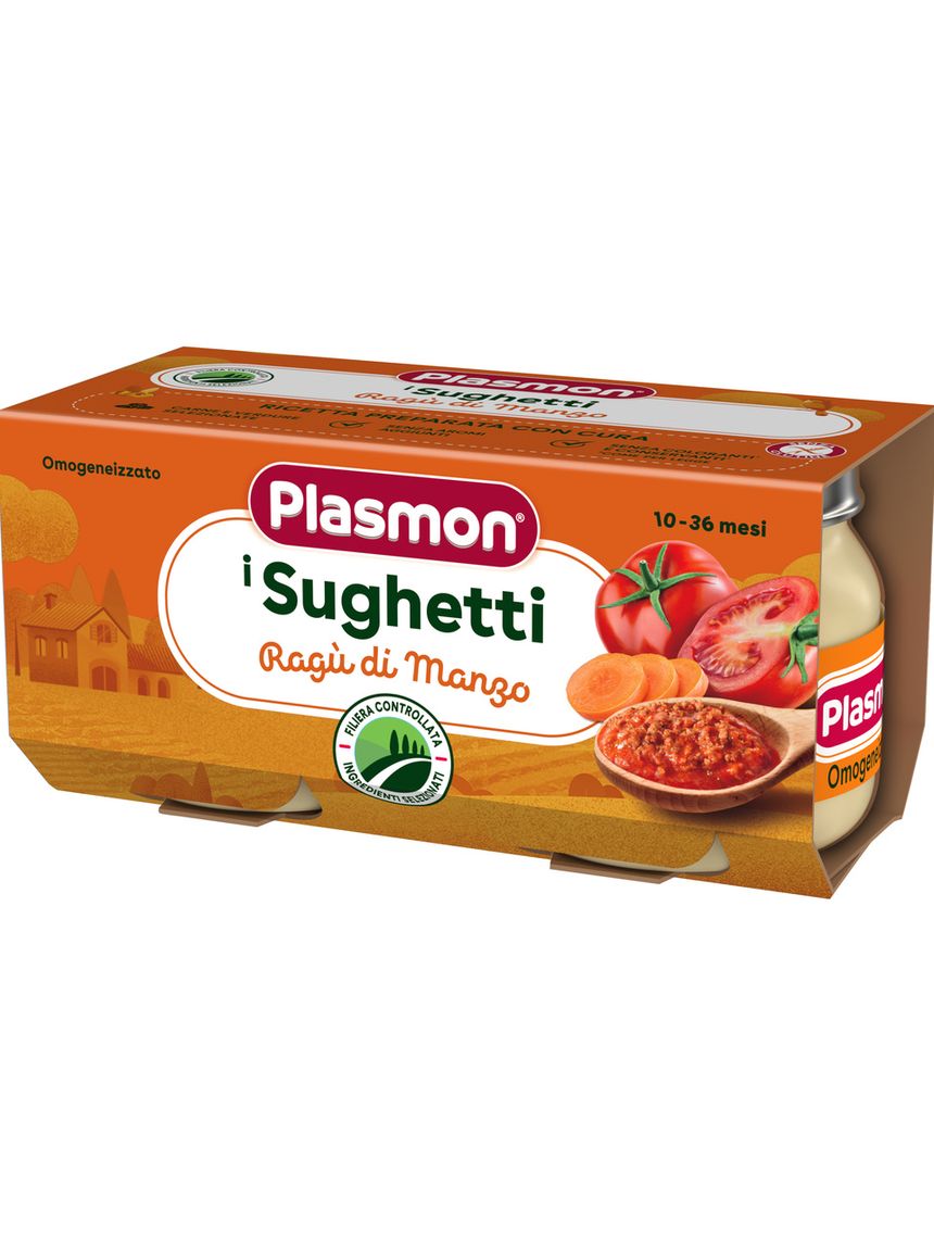 Sughetto ragù di manzo 2x80g  - plasmon