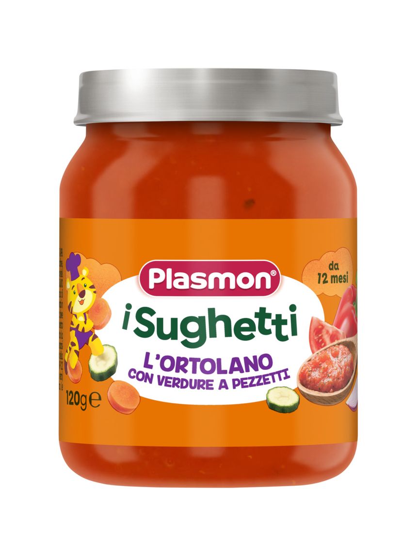 Sughetto ortolano con verdure a pezzetti 120 gr - plasmon