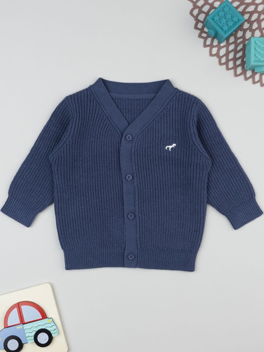 Cardigan bimbo blu