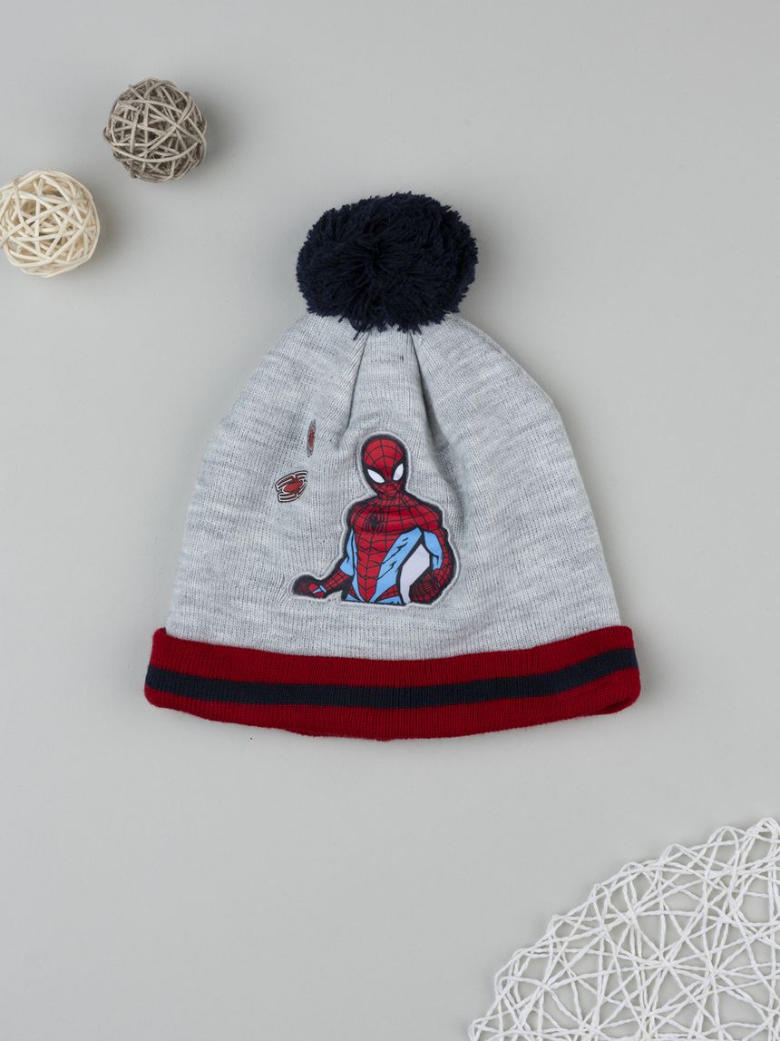 Berretto bambino spiderman