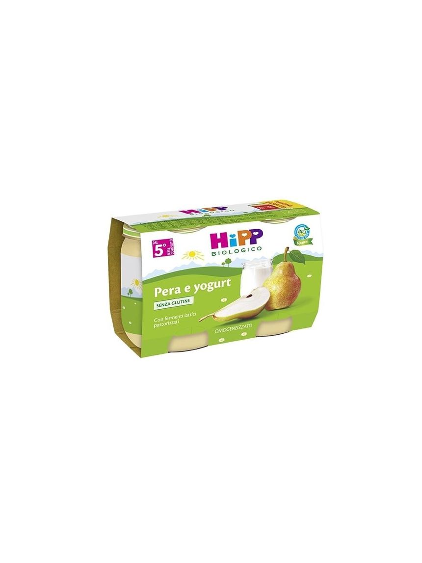 Merenda pera e yogurt 2x125g - hipp