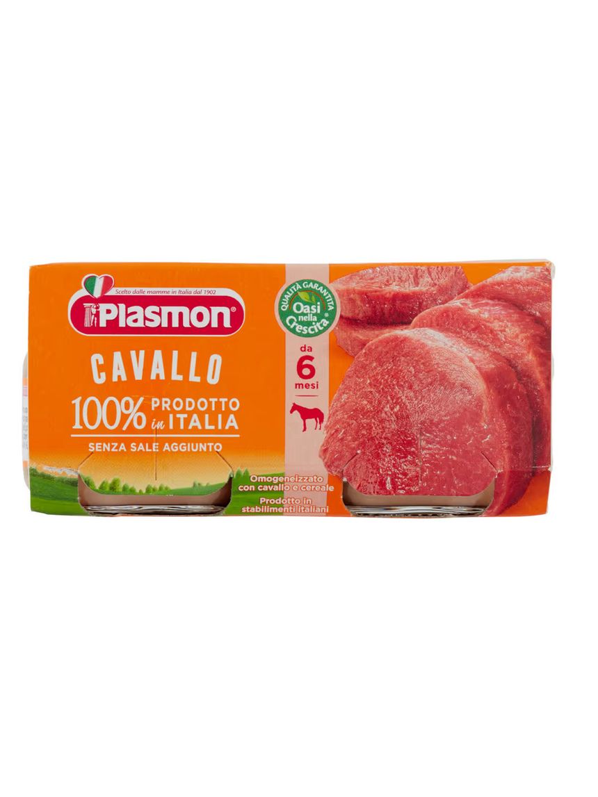 Omogeneizzato cavallo – 2x80g - plasmon