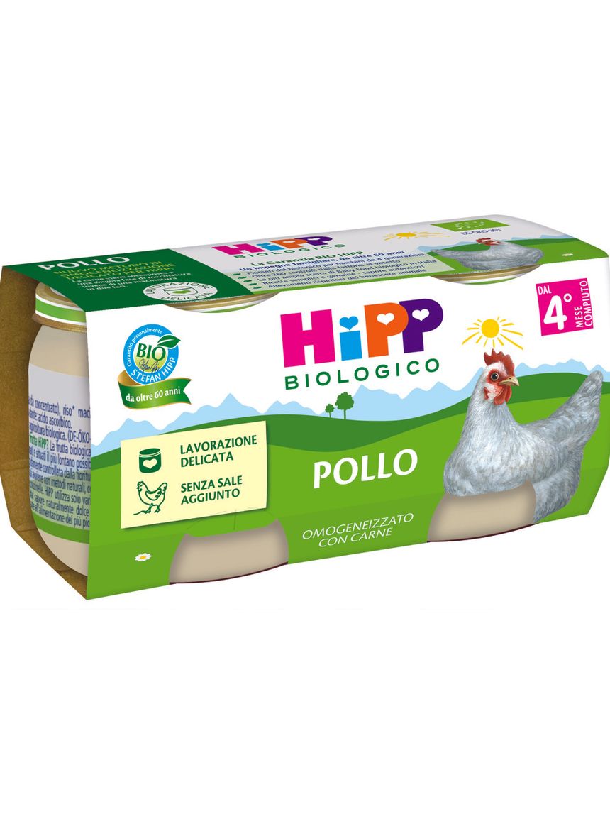 Omogeneizzato pollo 2x80g - hipp