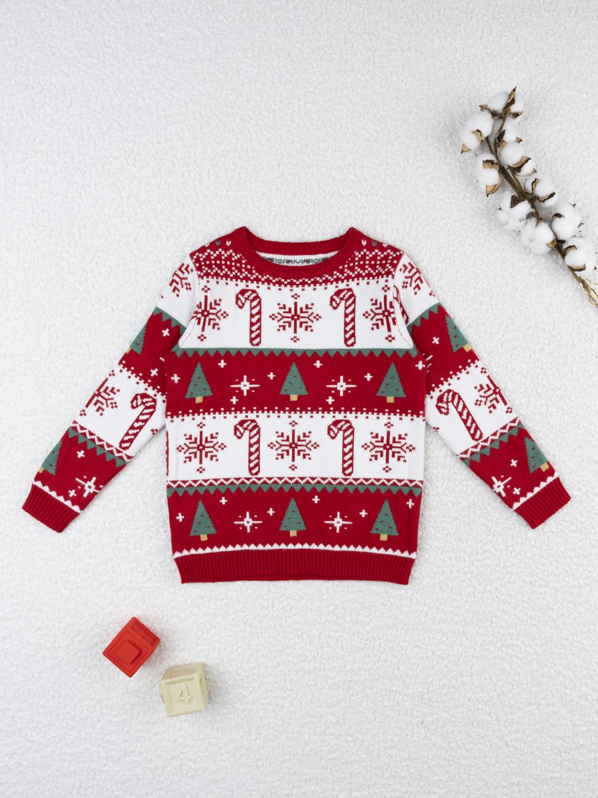 Maglione bambino tema natale