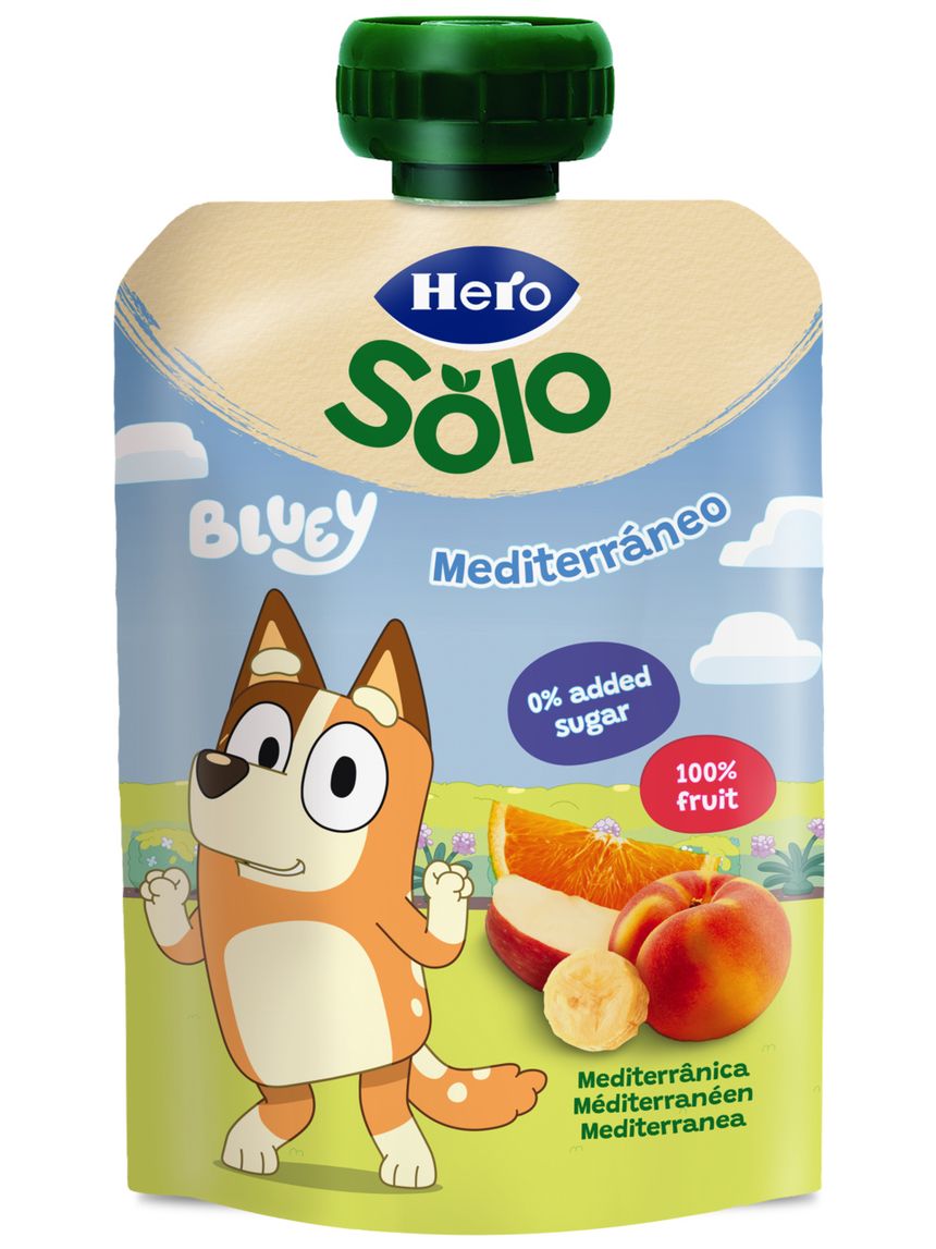 Pouch bluey mela banana pesca albicocca 100g - hero