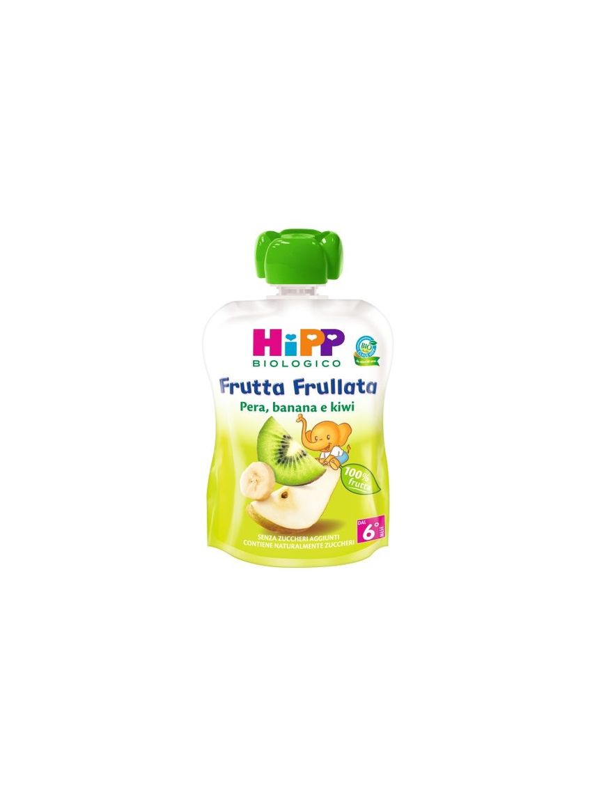 Frutta frullata pera, banana e kiwi 90g - hipp