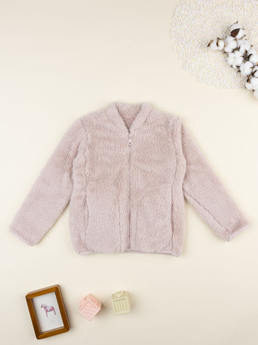 Cardvestaglia bimba rosa