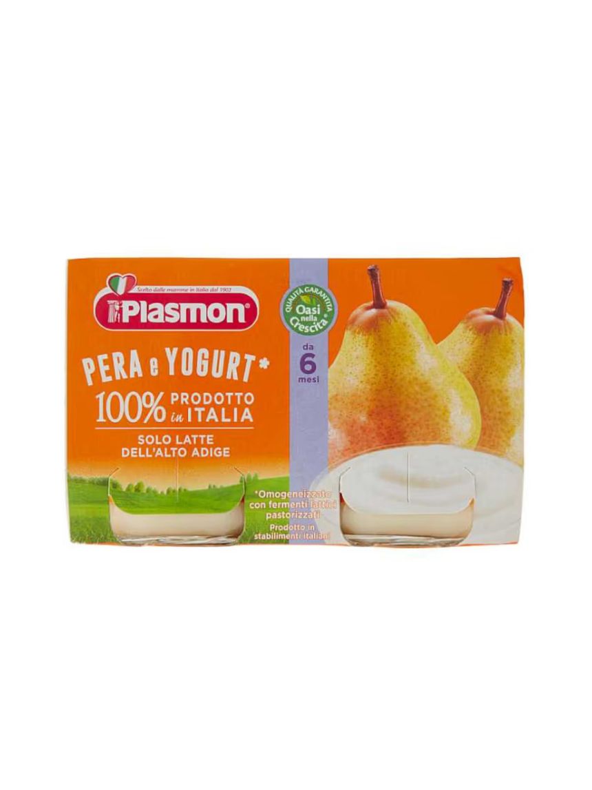 Omogeneizzato yogurt pera – 2x120g - plasmon