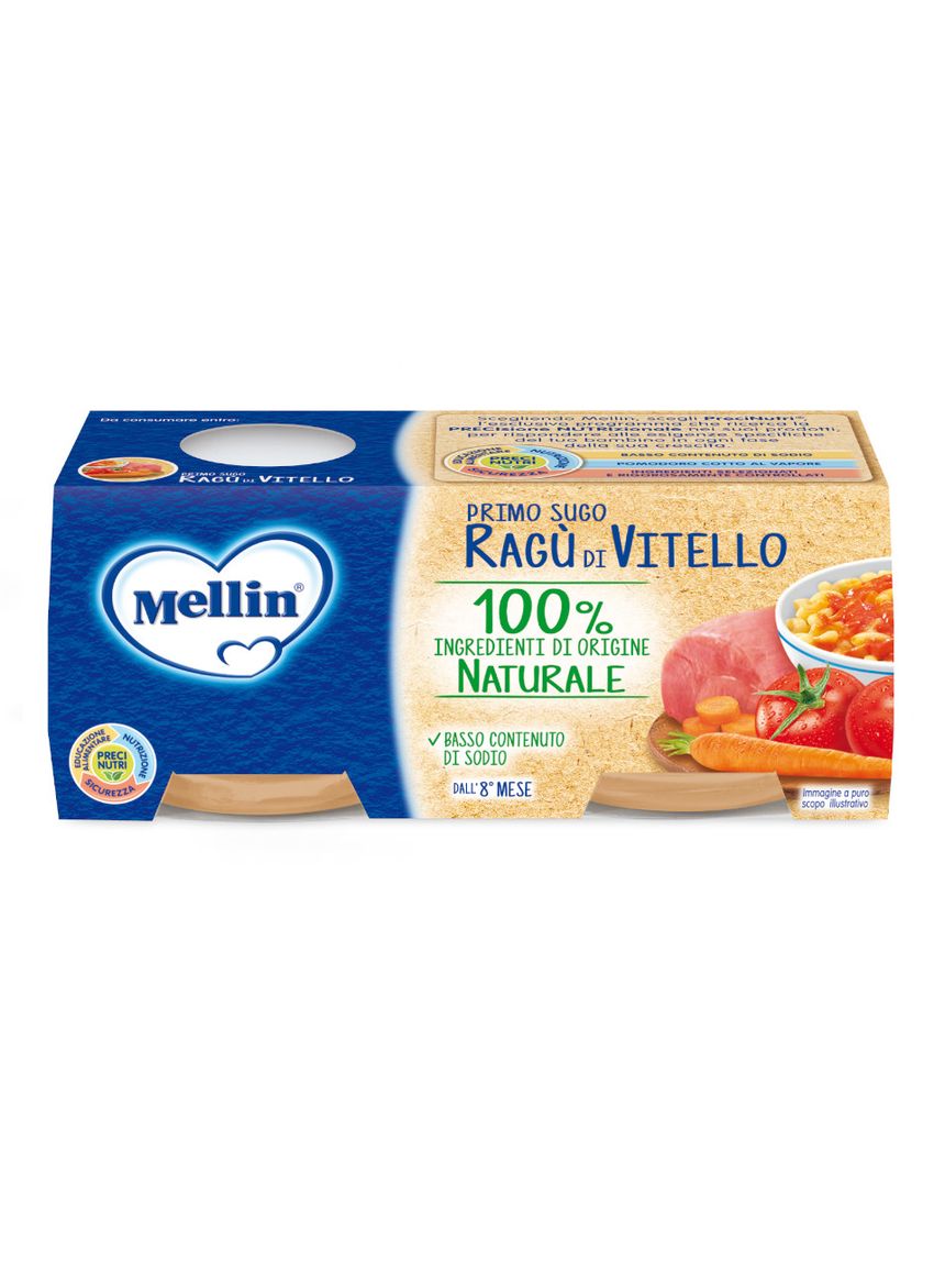 Sugo ragù di vitello 2x80g - mellin