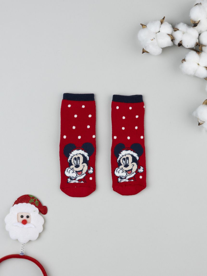 Antiscivolo bimbo mickey natale