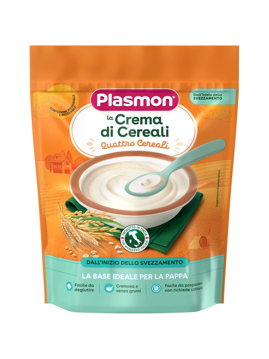 Crema di cereali ai 4 cereali 200gr - plasmon