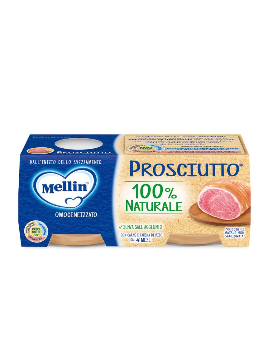 Omogeneizzato prosciutto 2×80 gr - mellin