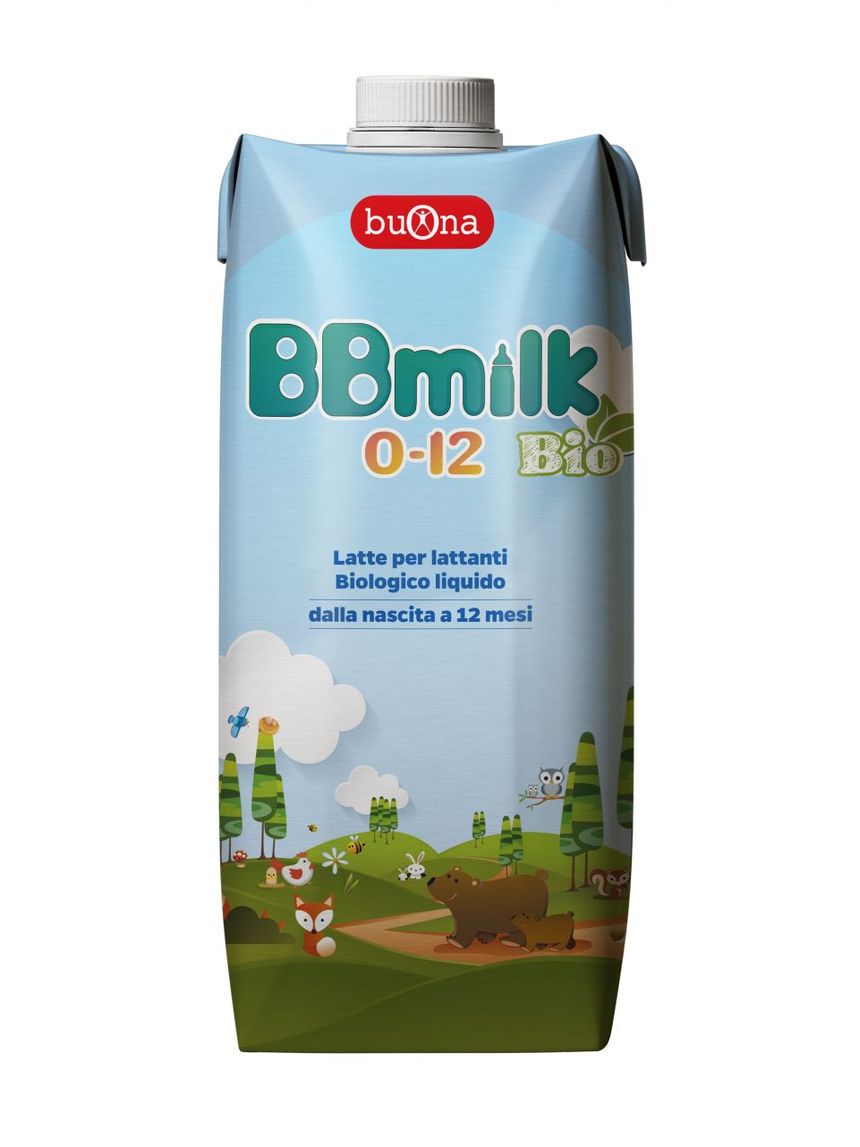 Latte bbmilk 0/12 mesi bio liquido 500ml -  buona