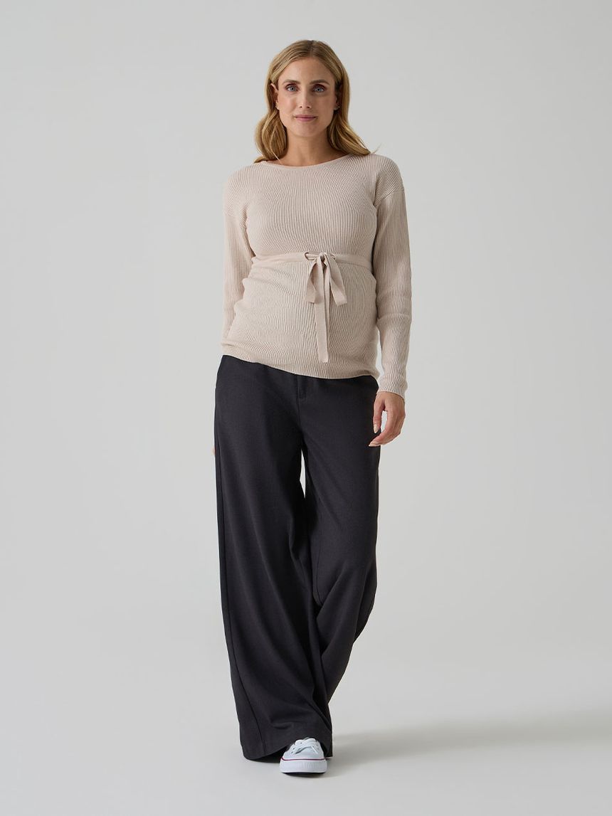 Pantapalazzo premaman grigio scuro