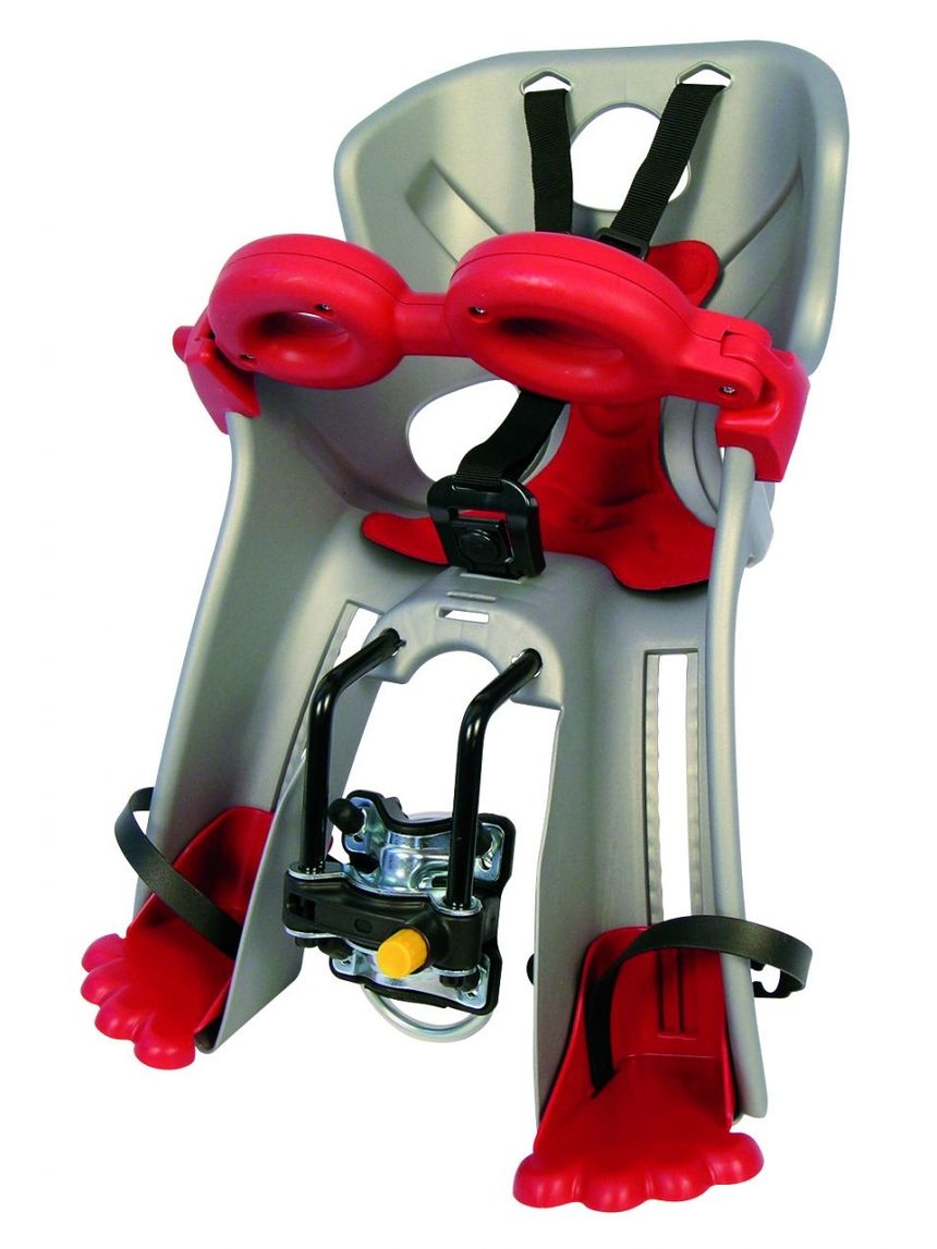 Seggiolino bici anteriore freccia silver - bellelli
