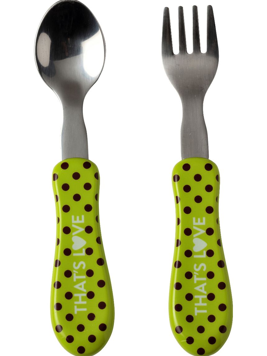 Set posate in inox - that's love