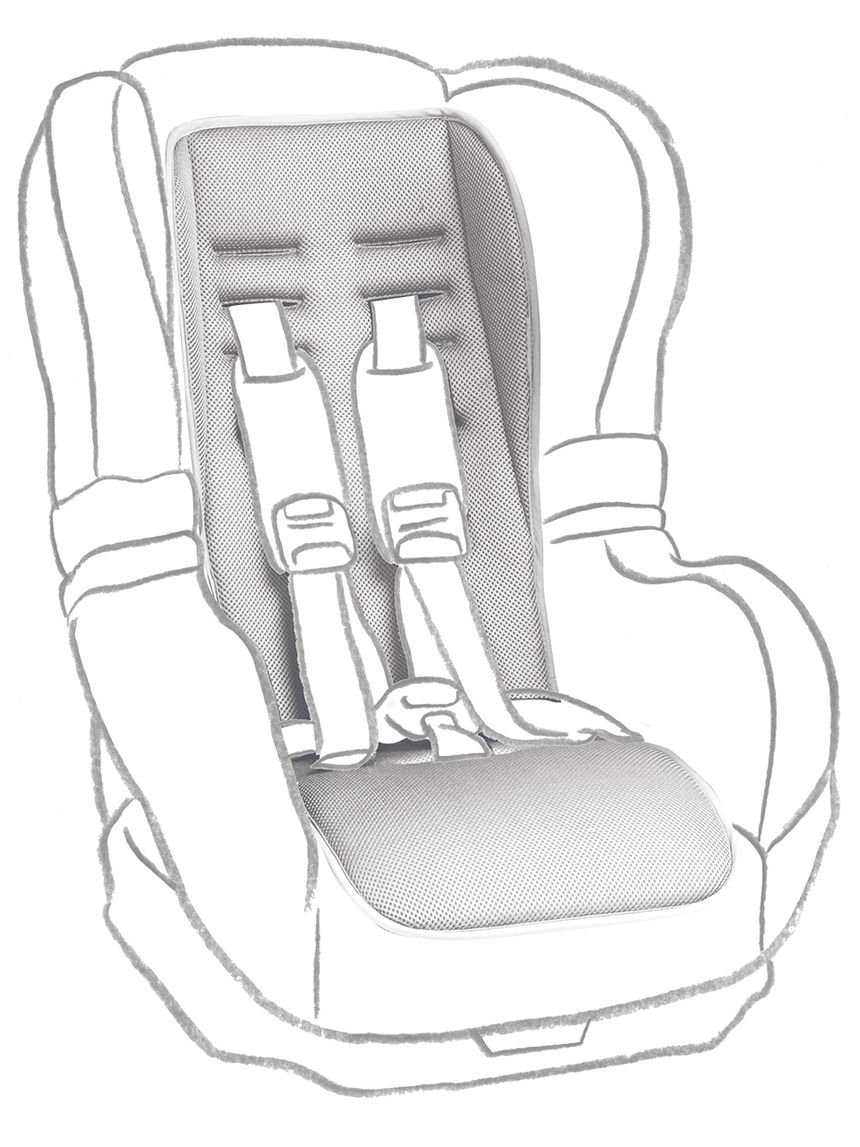 Materassino in spugna per seggiolino auto 0+ e 1 - giordani