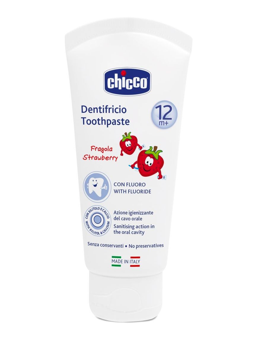 Dentifricio fragola 12m+ - chicco