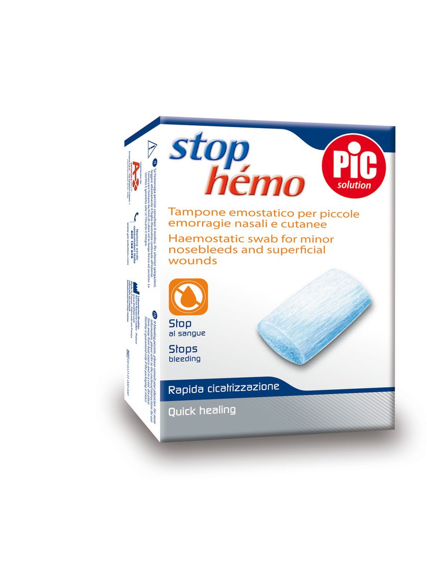 Tampone emostatico x piccole emorragie nasali e cutanee 5pz - pic