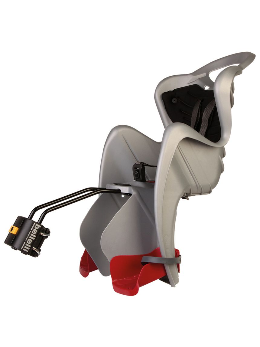 Seggiolini bici posteriore mr fox silver - bellelli