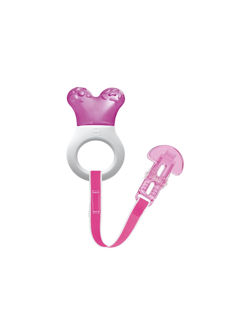 Dentaruolo mini cooler & clip rosa - mam