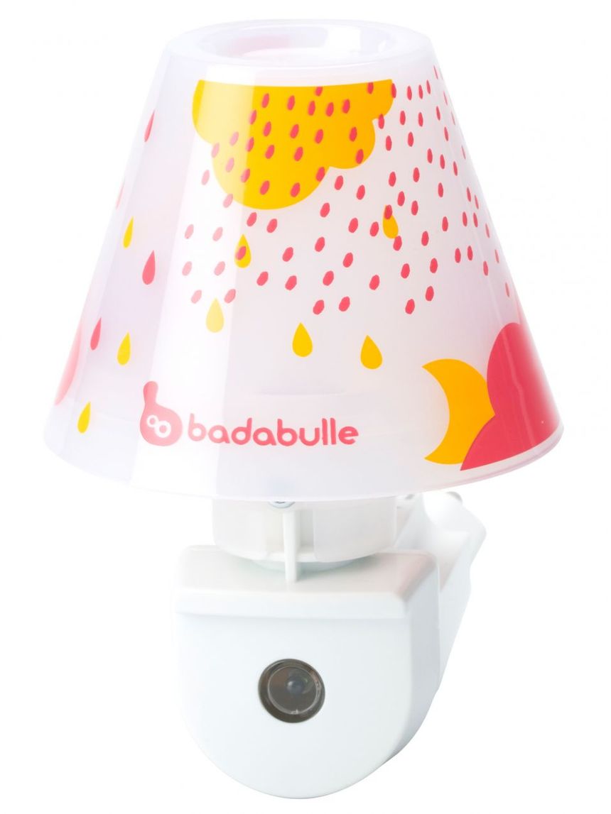 Luce notturna a parete rosa - badabulle