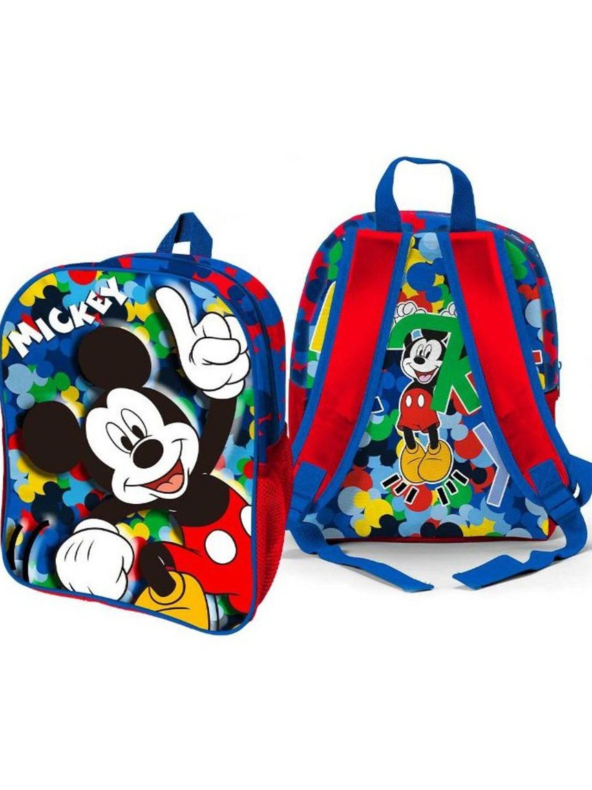 Zaino asilo per bambini disney mickey mouse 3d