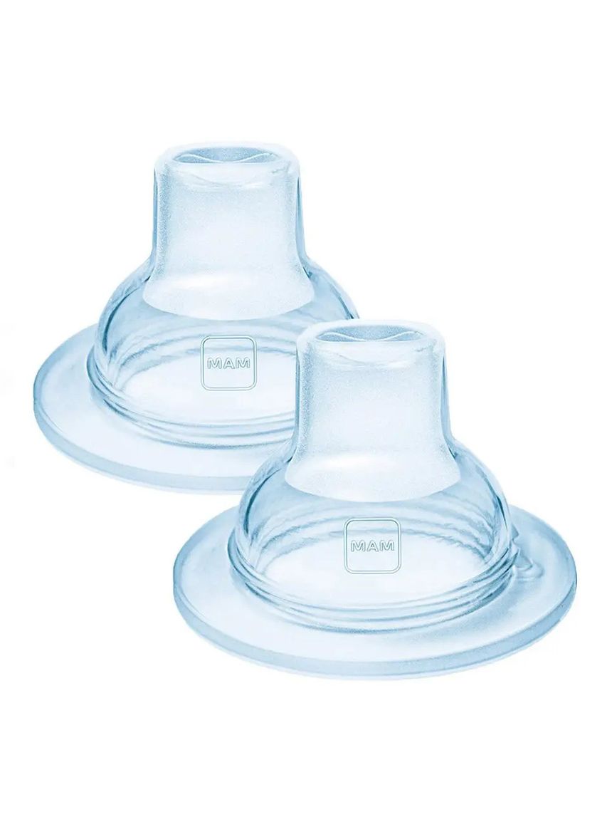 2 beccucci extra morbidi per biberon e tazza trainer - mam