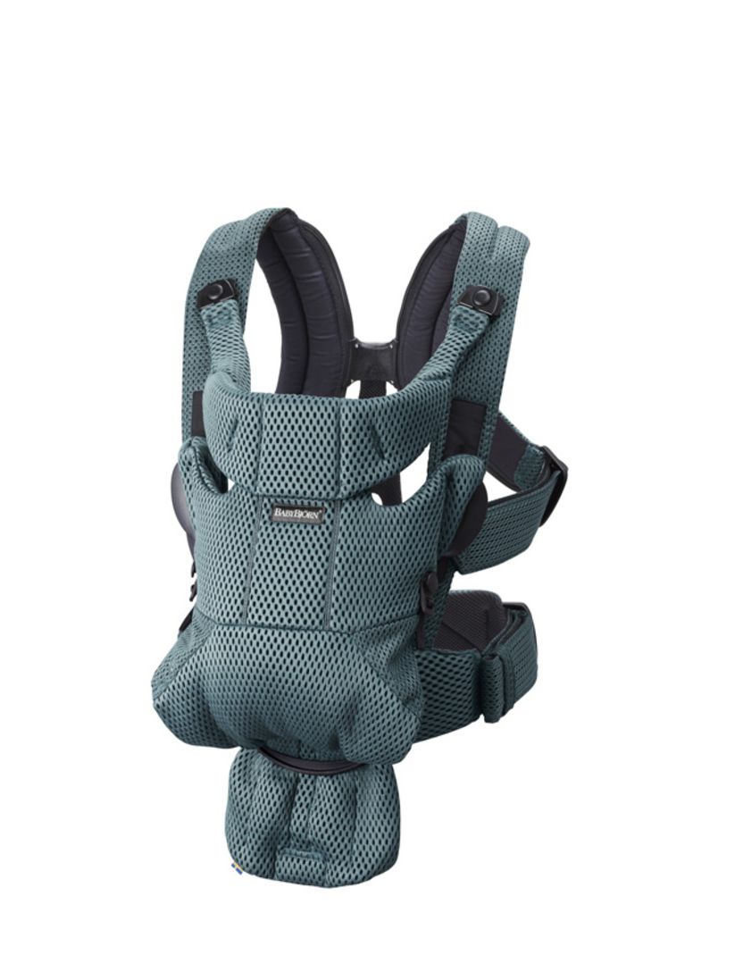 Marsupio babybiorn baby carrier move sage green 3d mesh - babybjorn