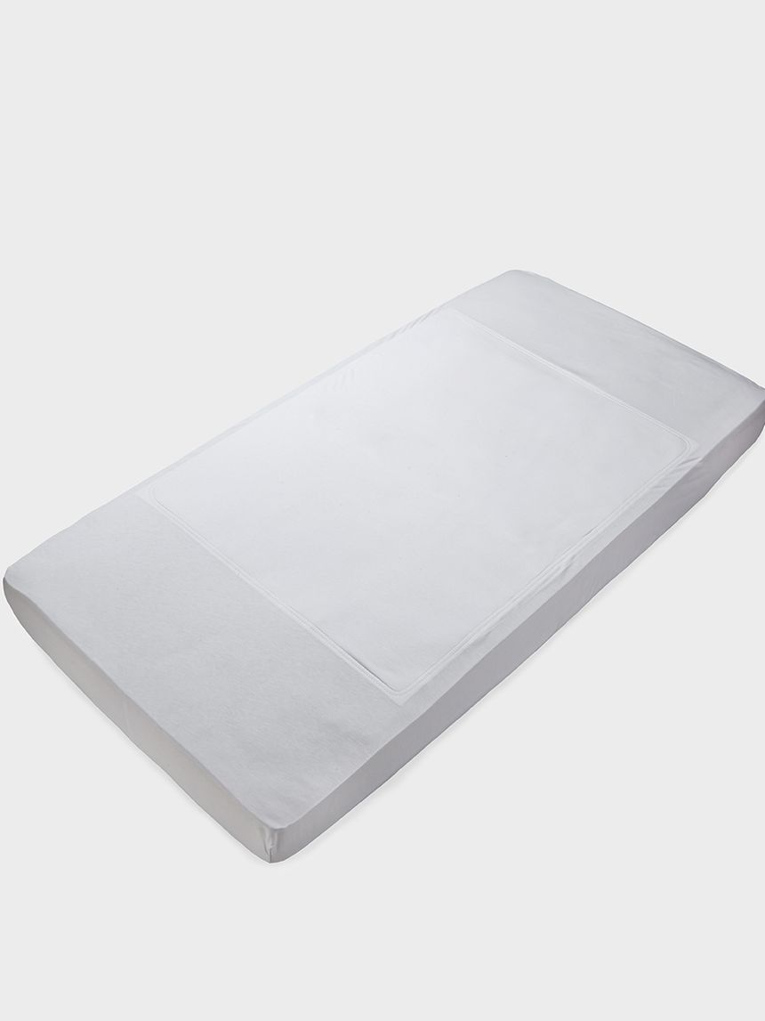 Lenzuola Lettino Neonato 60x120 Coprimaterasso In Spugna Italbaby Per Lettino - Bianco, Lavabile, Misura 60/64x120/126 Cm Accessori Culla Bambino