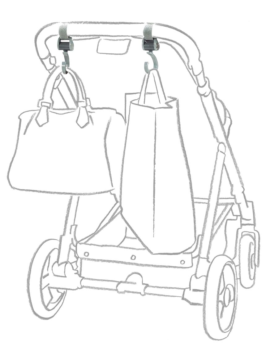 Gancio porta borse - giordani