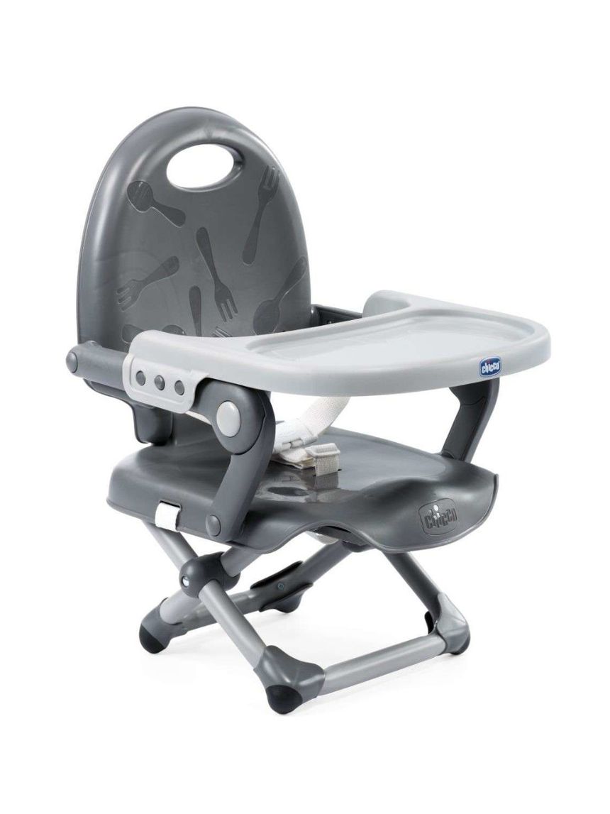 Rialzo sedia pocket snack dark grey - chicco