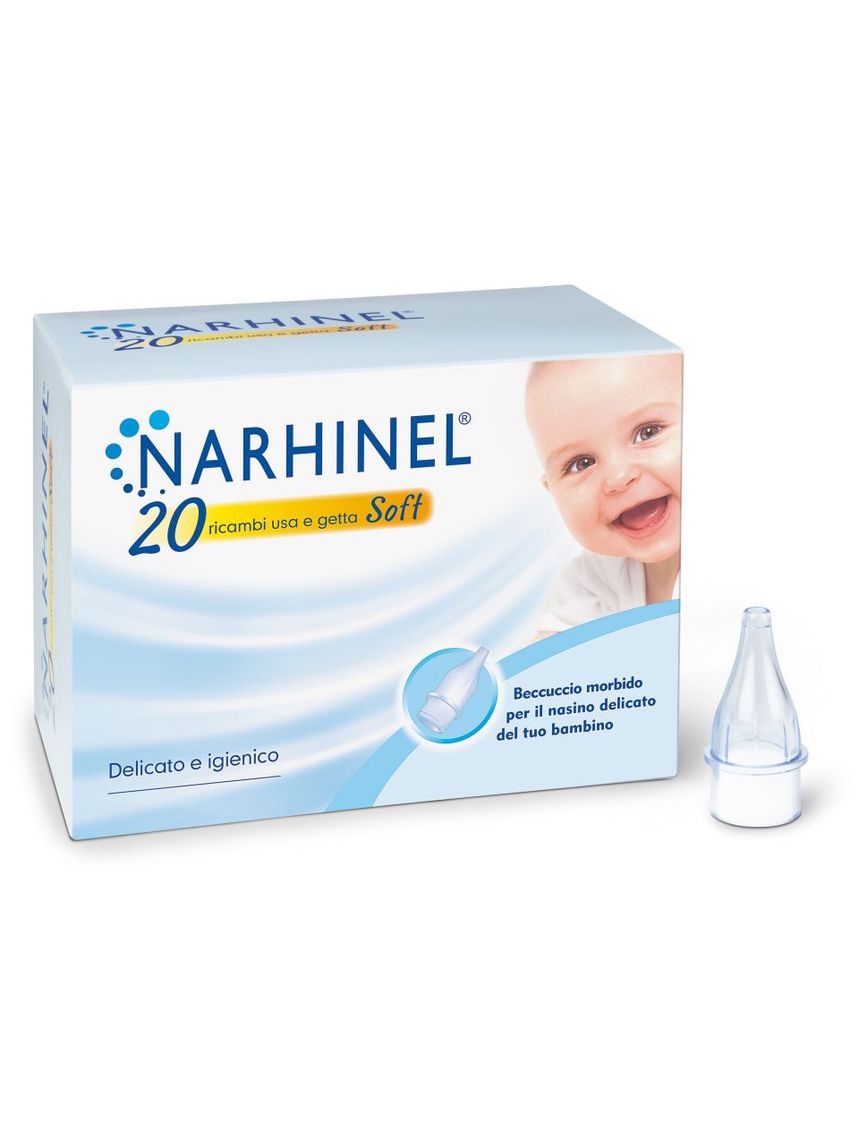 20 ricambi per aspiratore nasale soft - narhinel