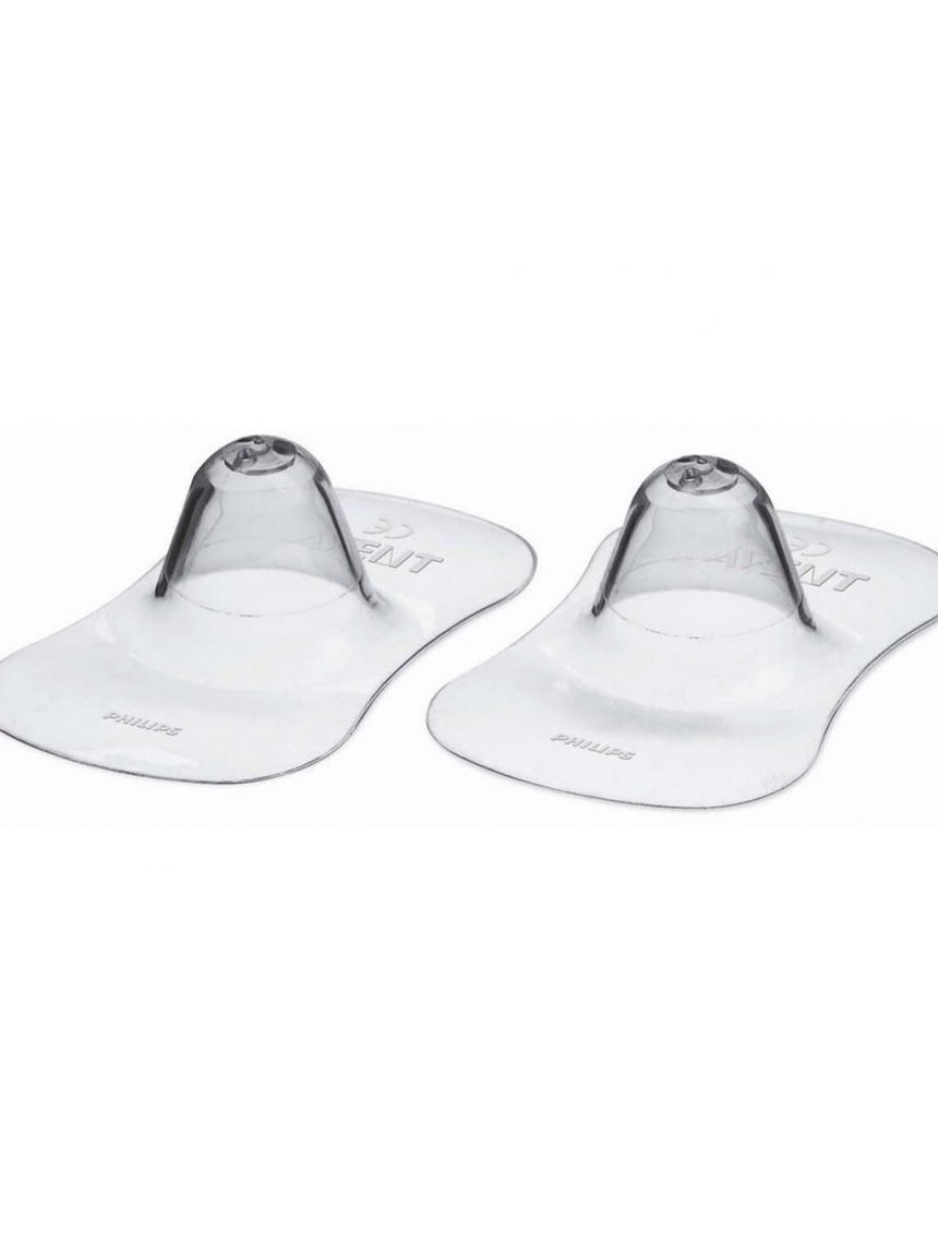 2 paracapezzoli farfalla piccoli (15mm) con custodia - philips avent