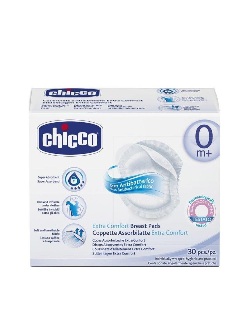 Quadripack coppette assorbilatte (30 pezzi x 4 confezioni) - chicco