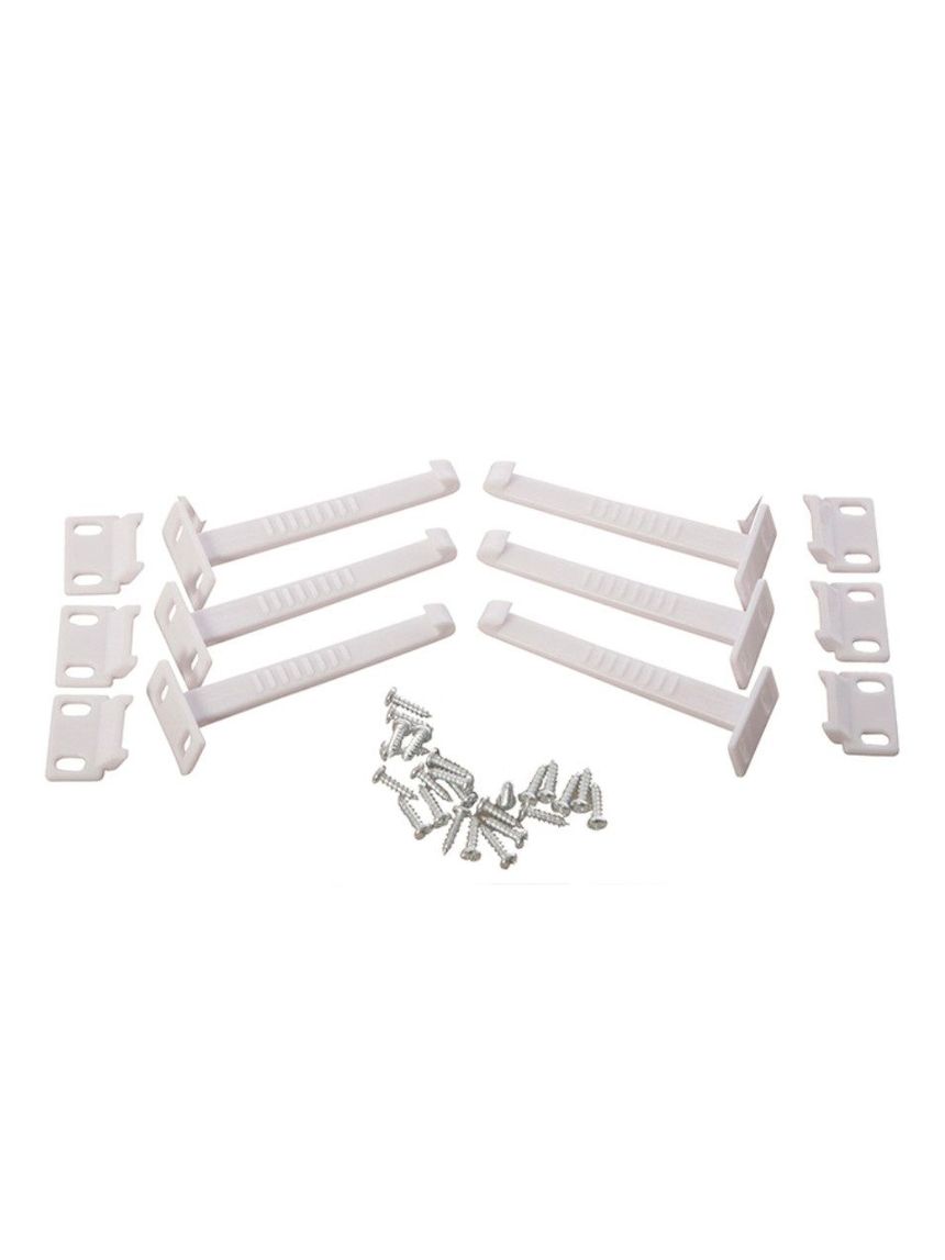 Blocca cassetti 6pz con viti - giordani