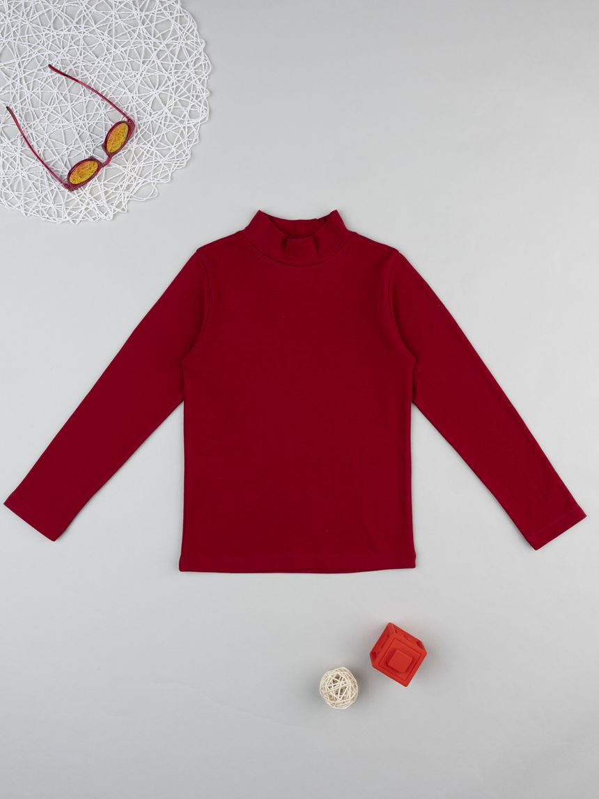 Lupetto bambino bordeaux