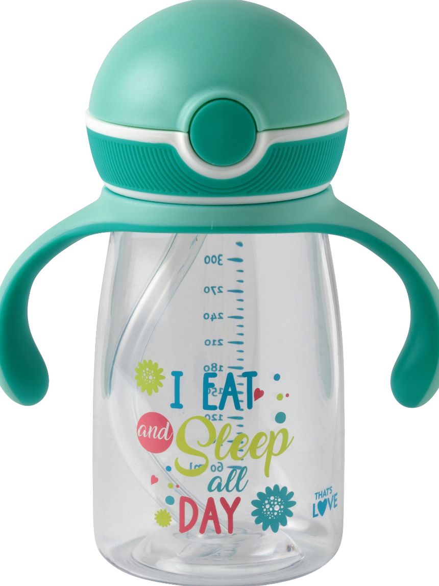 Tazza con cannuccia 12m+ 360ml - that's love