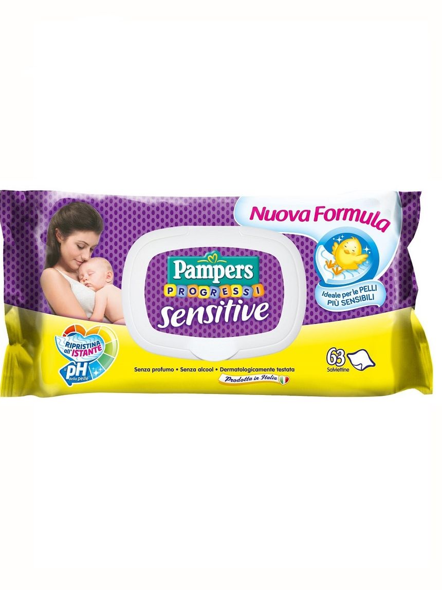 Salviette sensitive x63 - pampers