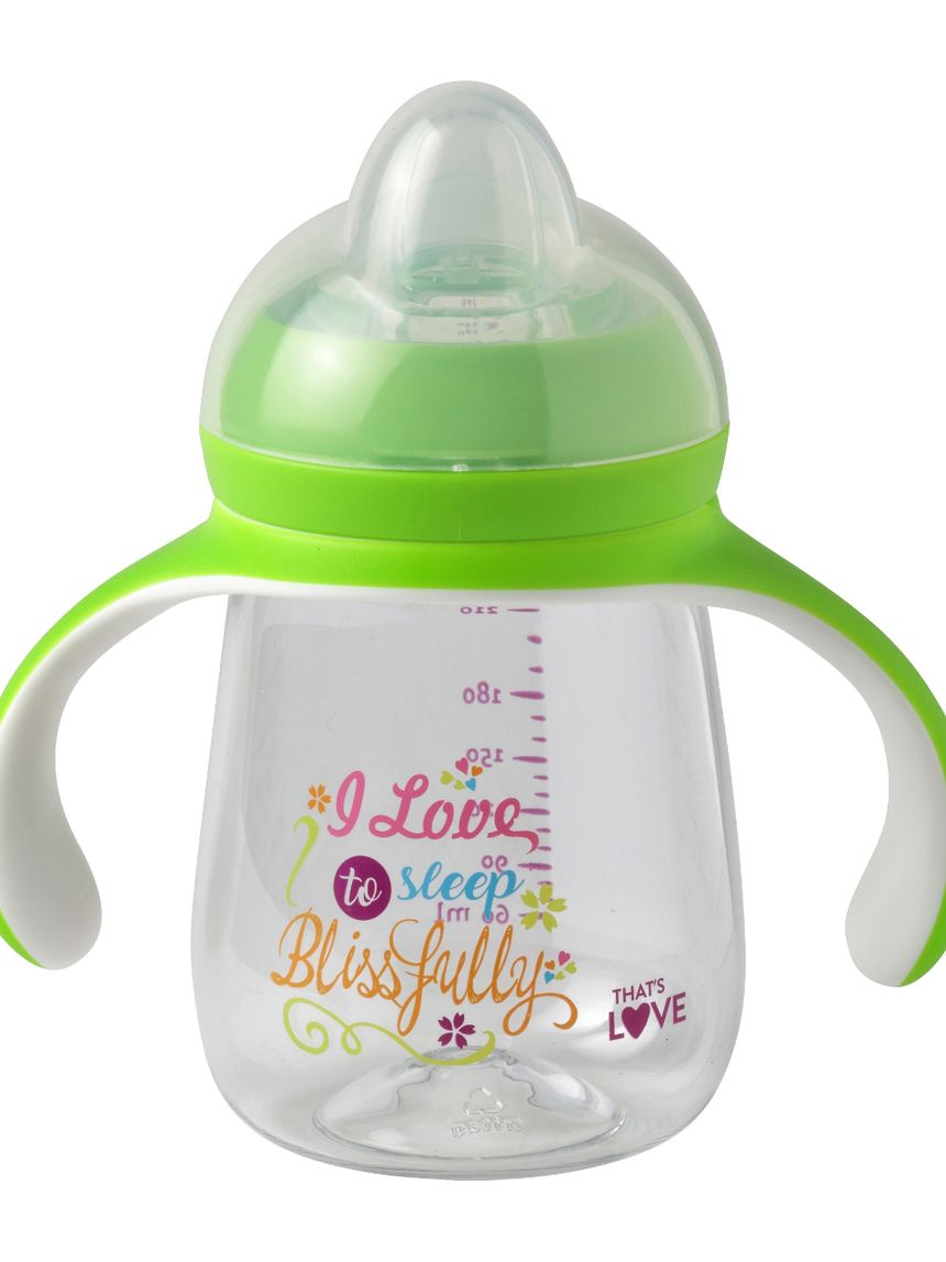 Tazza con beccuccio in silicone 260ml 6m+ - that's love