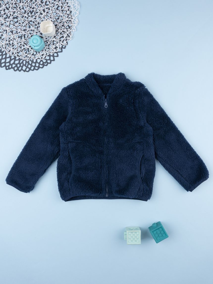 Cardigan vestaglia blu unisex