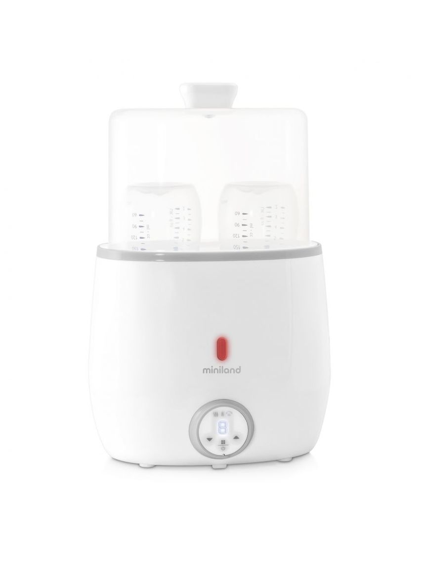 Scaldabiberon + sterilizzatore warmy twin - miniland