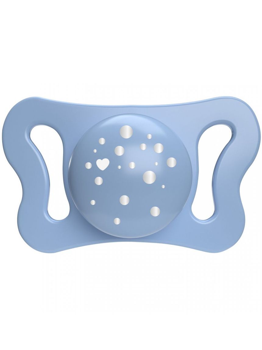 Succhietto physioforma micrò blue silicone 0-2 mesi 2 pezzi - chicco