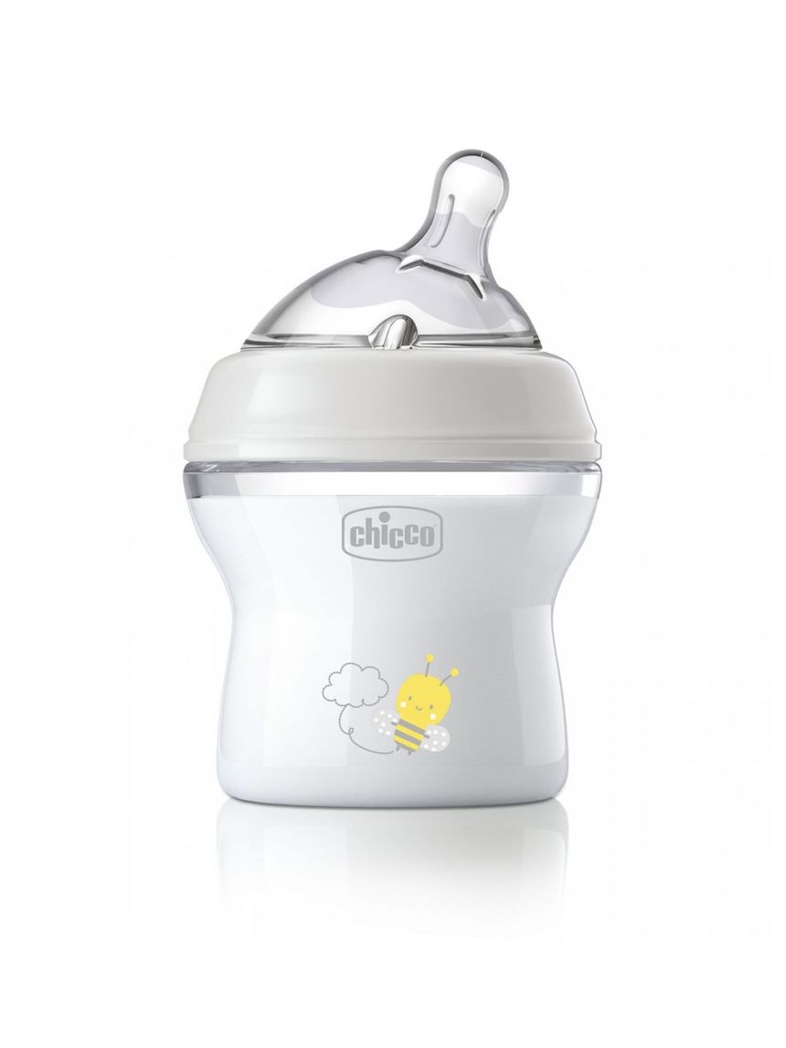 Biberon naturalfeeling neutro, 0m+, 150 ml, flusso lento - chicco