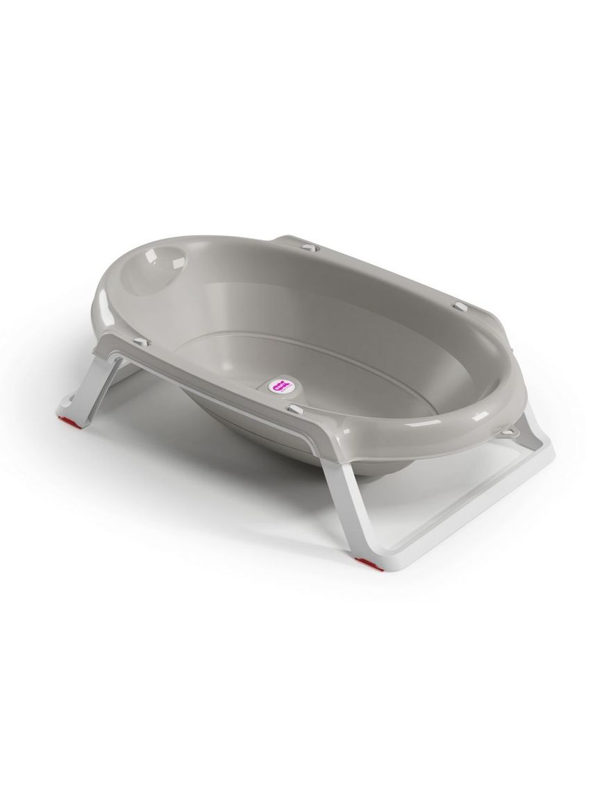 Vaschetta pieghevole onda slim grigia 0-12 mesi - ok baby