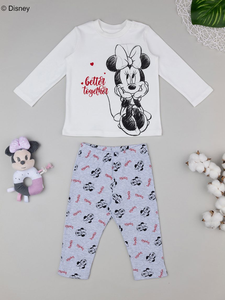 Pigiama bimba minnie